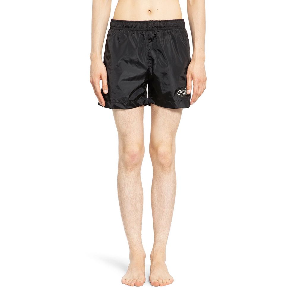 Givenchy Black Polyamide Swim Shorts