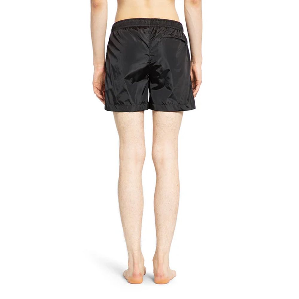 Givenchy Black Polyamide Swim Shorts