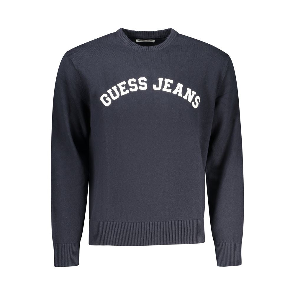 Guess Jeans Blue Cotton Men's Sweater