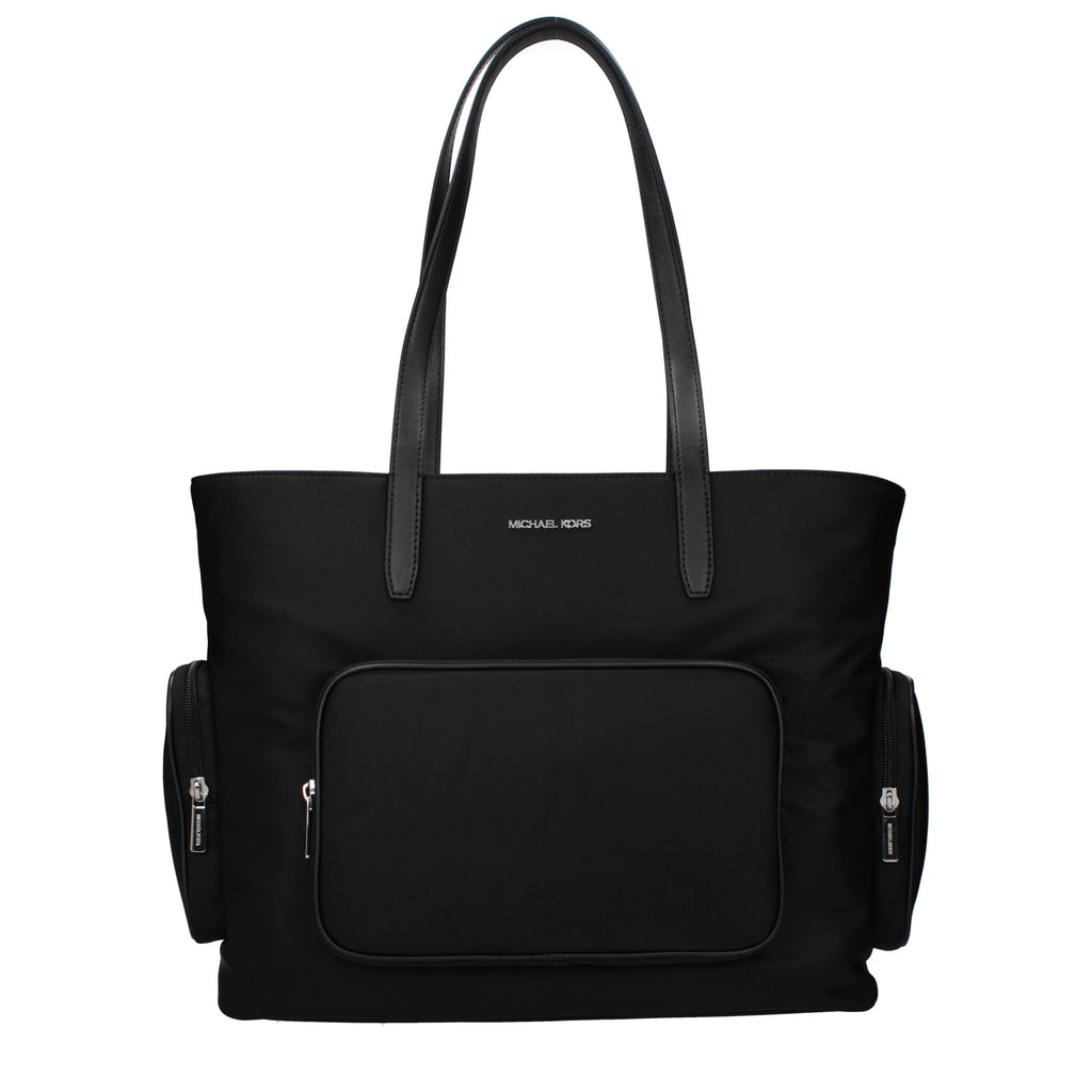 Michael Kors Black Fabric Shoulder Bag
