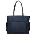 Michael Kors Blue Fabric Shoulder Bag