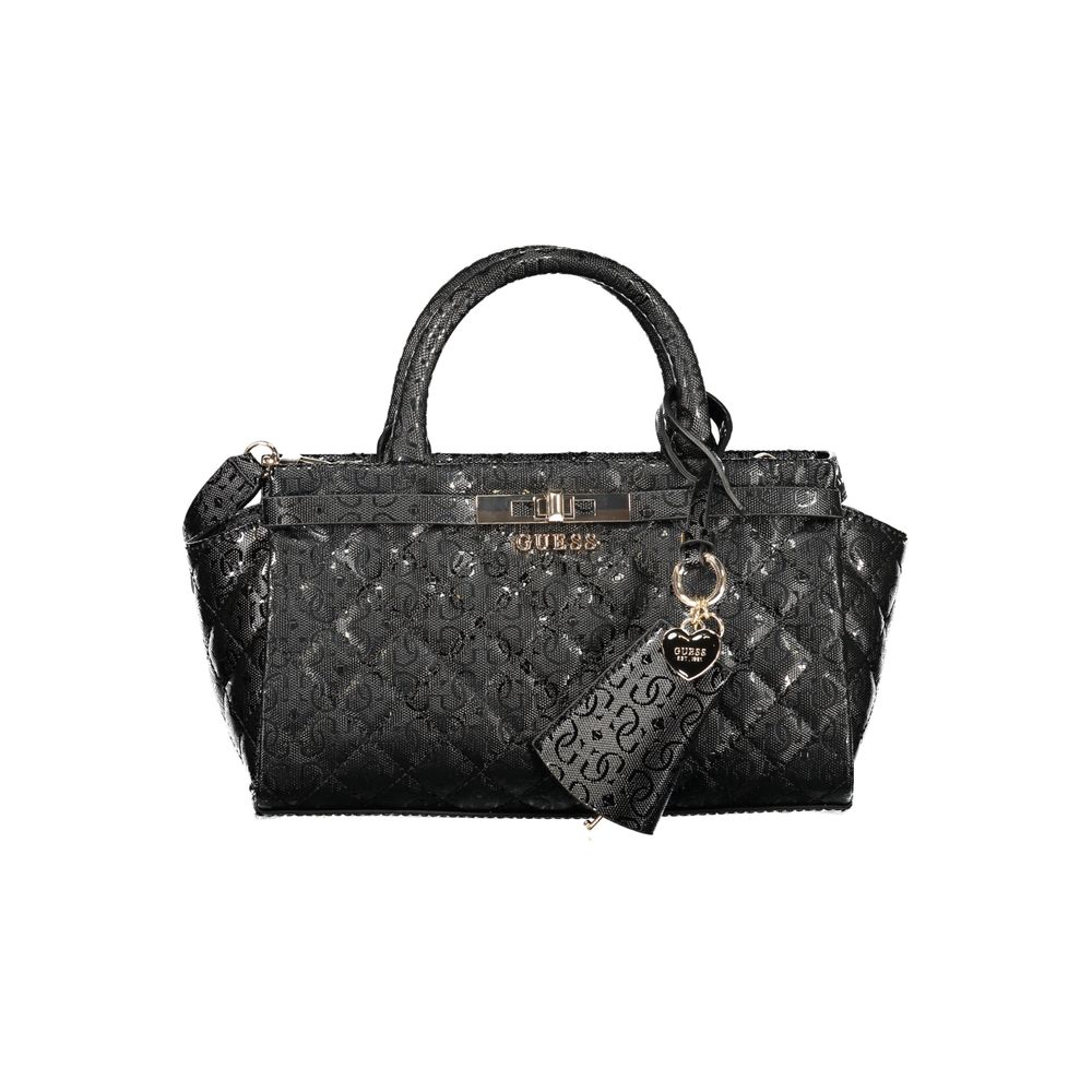 Guess Jeans Black Polyurethane Women Handbag