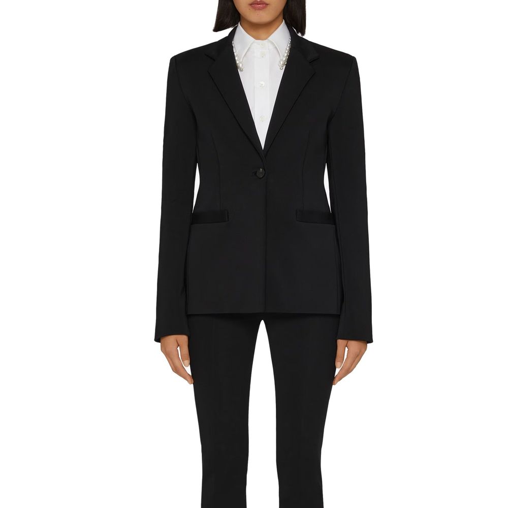 Givenchy Black Elastane Blazer