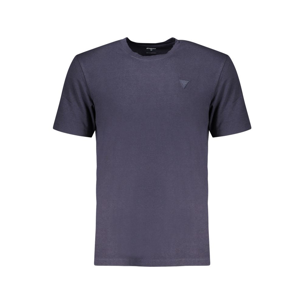 Guess Jeans Blu Modal Men T-Shirt