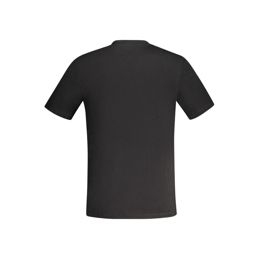 Guess Jeans Black Cotton Men's T-Shirt