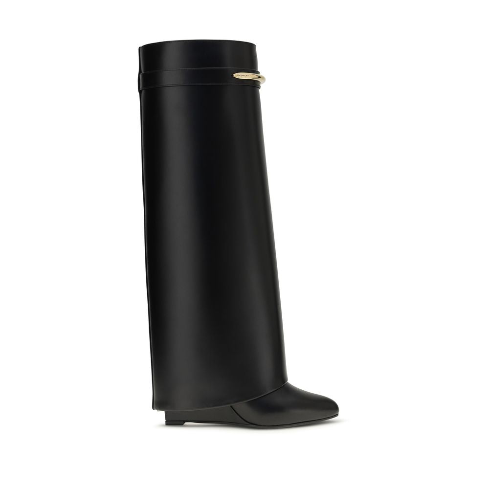 Givenchy Black Calf Leather Bos Taurus Boots