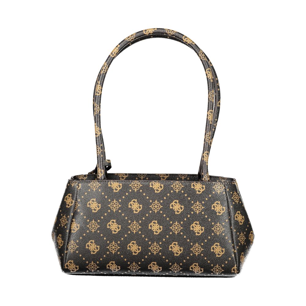 Guess Jeans Marrone Poliuretano Women Handbag