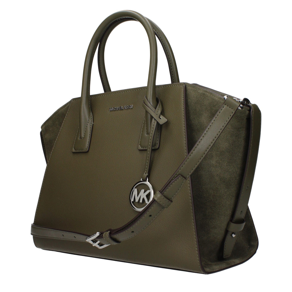 Michael Kors Green Leather Handbag