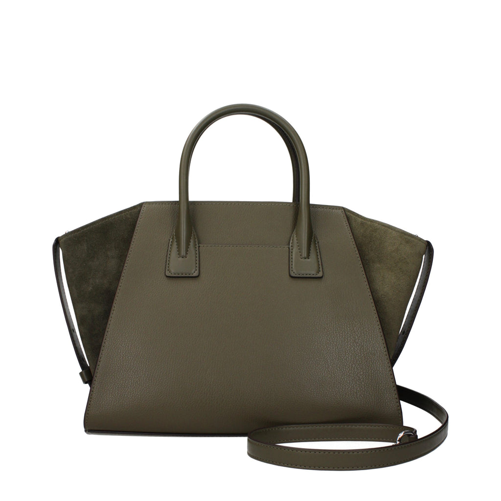 Michael Kors Green Leather Handbag