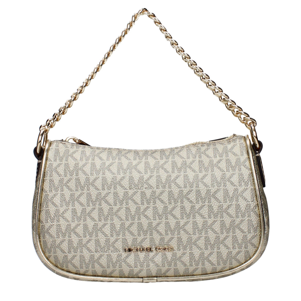 Michael Kors Gold Fabric Handbag