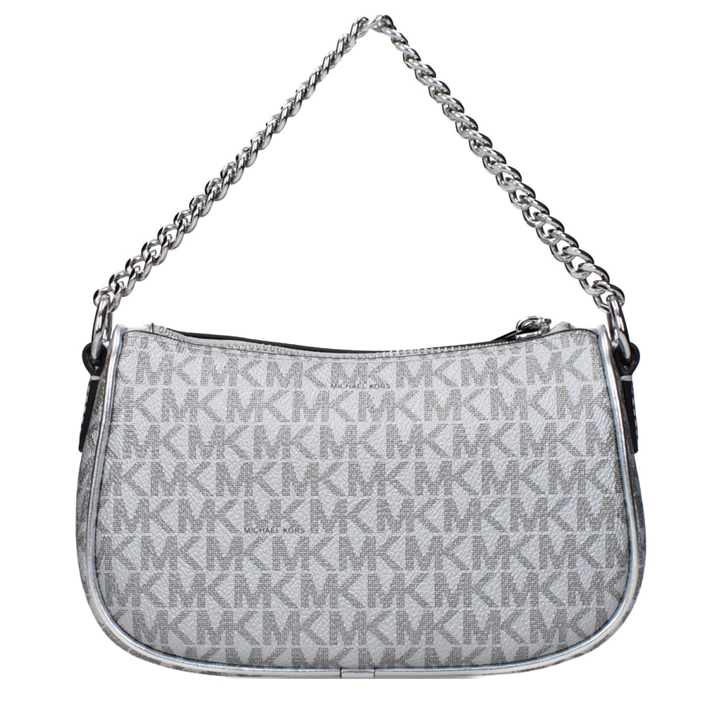 Michael Kors Gray Fabric Handbag