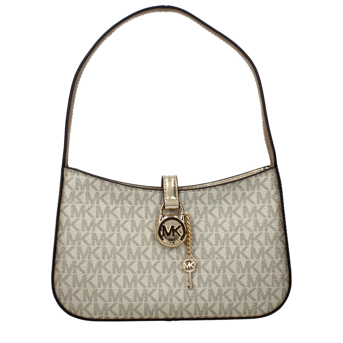 Michael Kors Gold Fabric Handbag