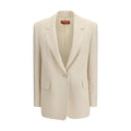 Max Mara Beige Triacetate Blazer