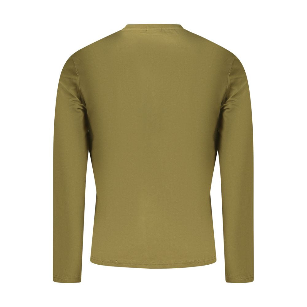 Napapijri Verde Cotton Male T-Shirt
