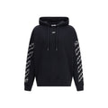 Off-White Black Cotton Sweatshirt