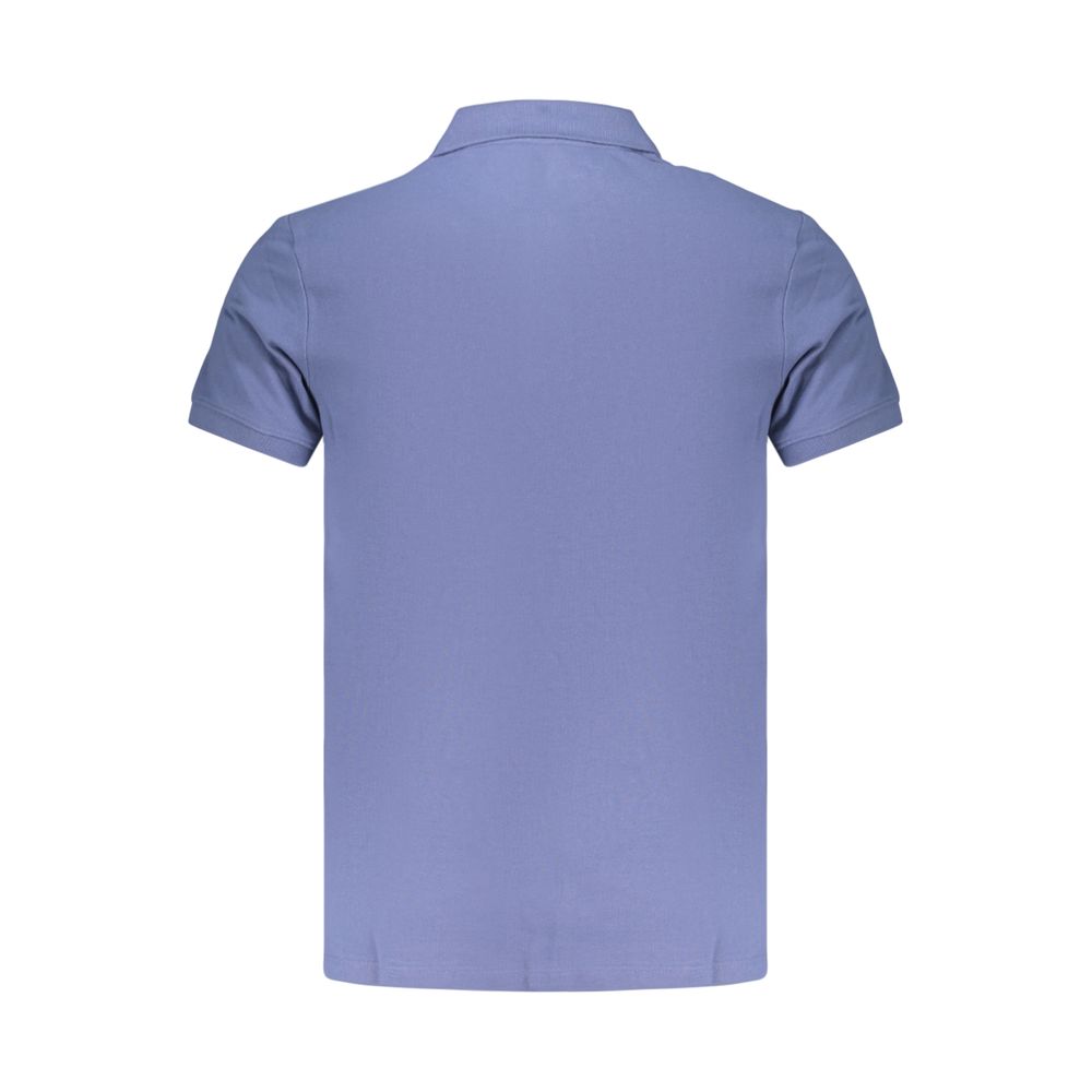 Timberland Blue Cotton Men Polo