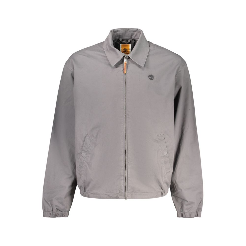 Timberland Grigio Cotton Men's Jacket