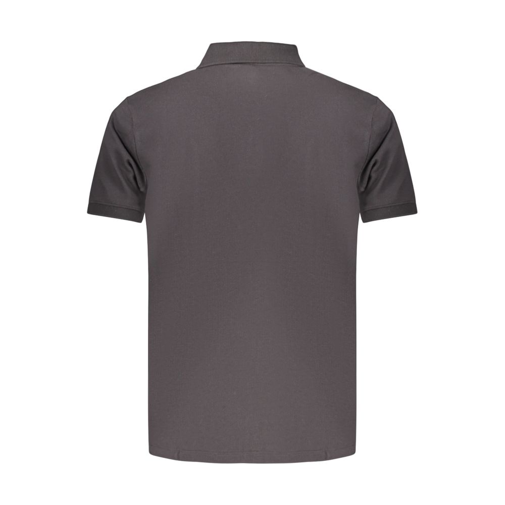 Timberland Black Cotton Men Polo Shirt