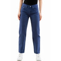Moschino Blue Cotton Straight-Leg Jeans