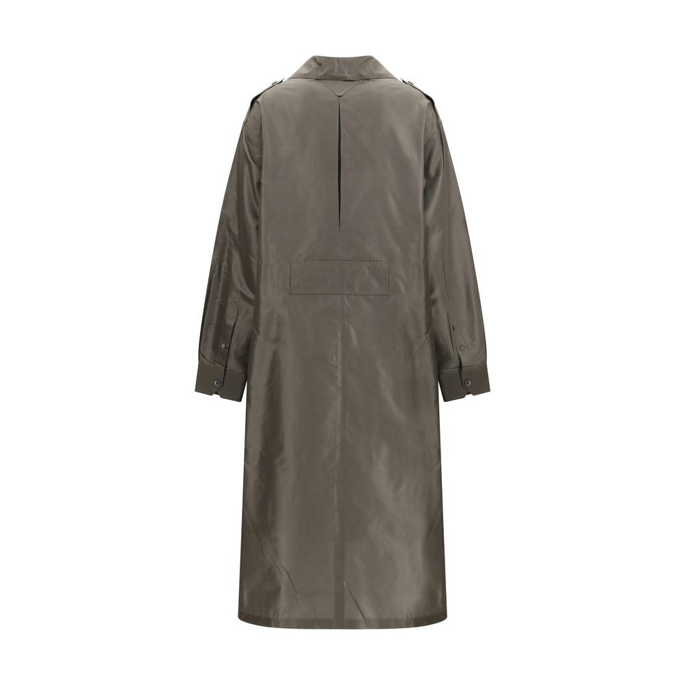 Prada Bicolor Silk Casual Dress