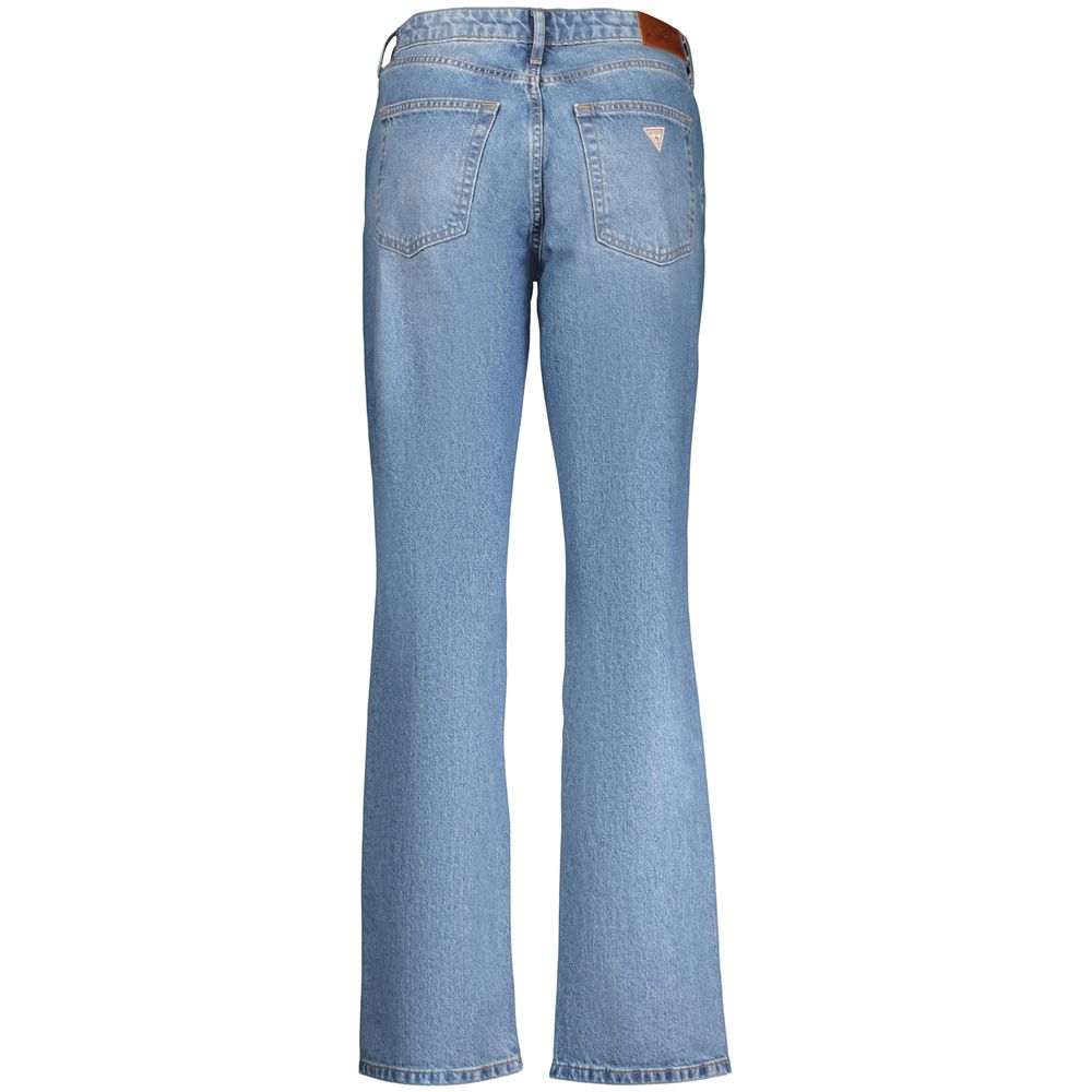 Guess Jeans Azzurro Cotton Women Jeans