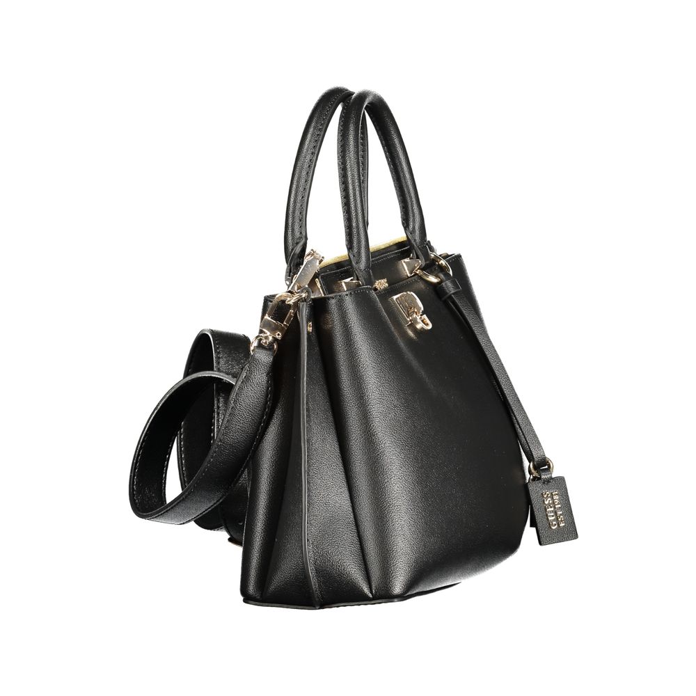 Guess Jeans Black Polyurethane Women Handbag