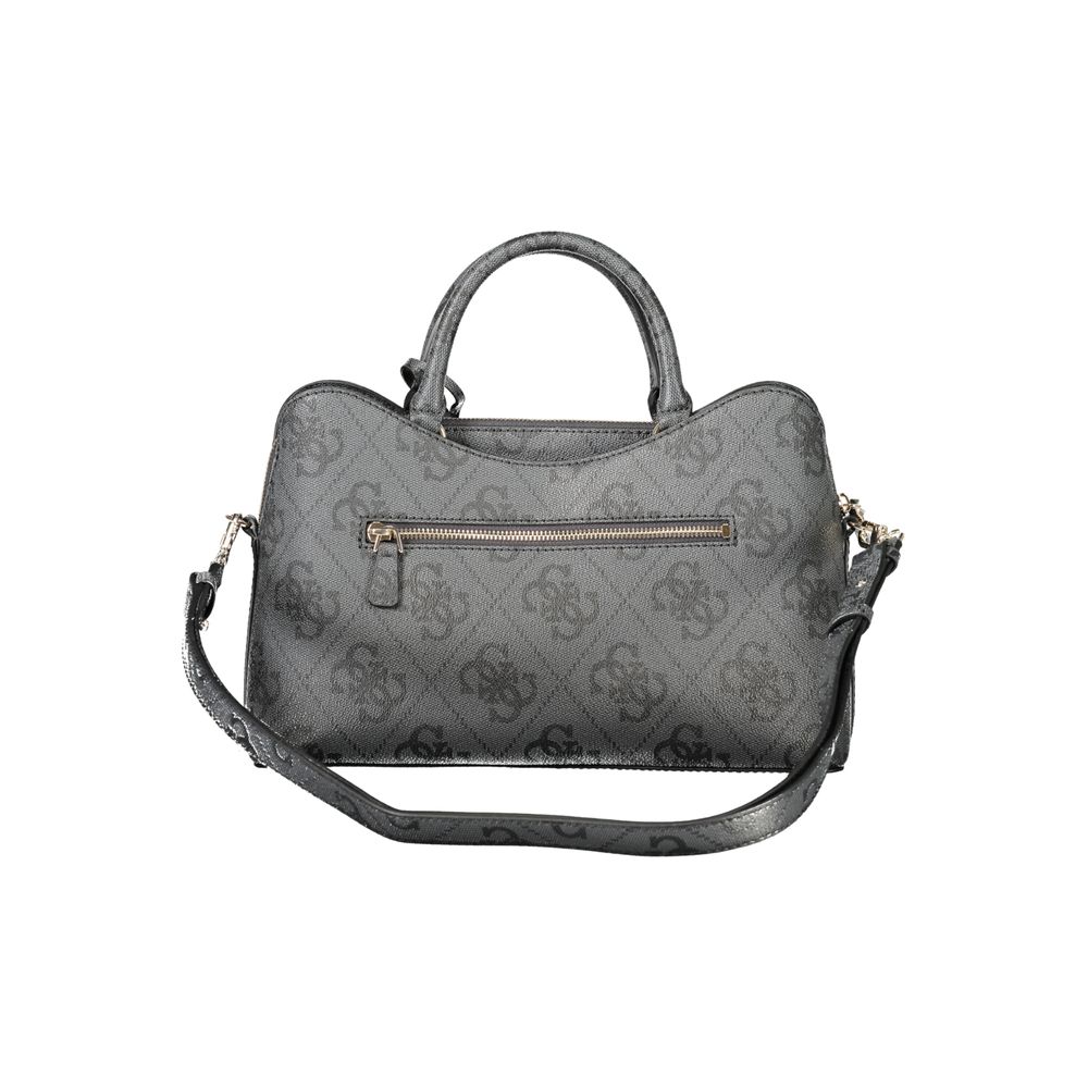 Guess Jeans "Black Polyurethane Women Handbag"