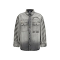 Off-White Gray Denim Shirt