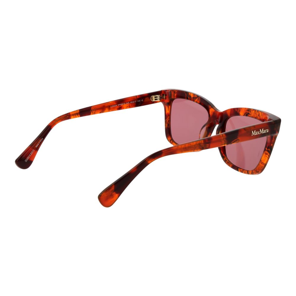 Max Mara Brown Plastic Sunglasses