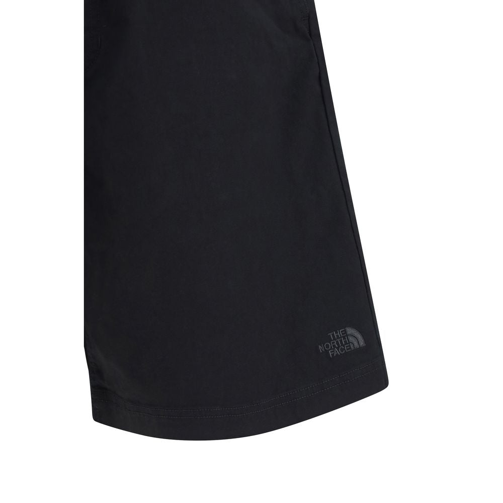 The North Face Black Cotton Bermuda Shorts