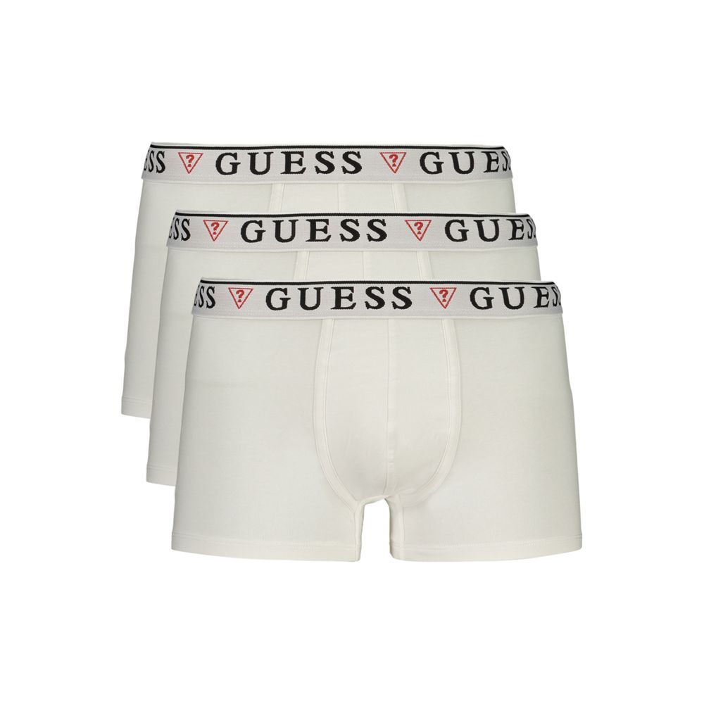 Guess Jeans White Cotton Men's Boxer