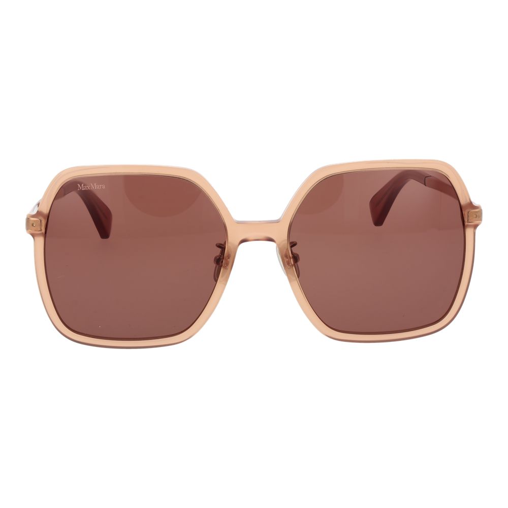 Max Mara Orange Acetate Sunglasses