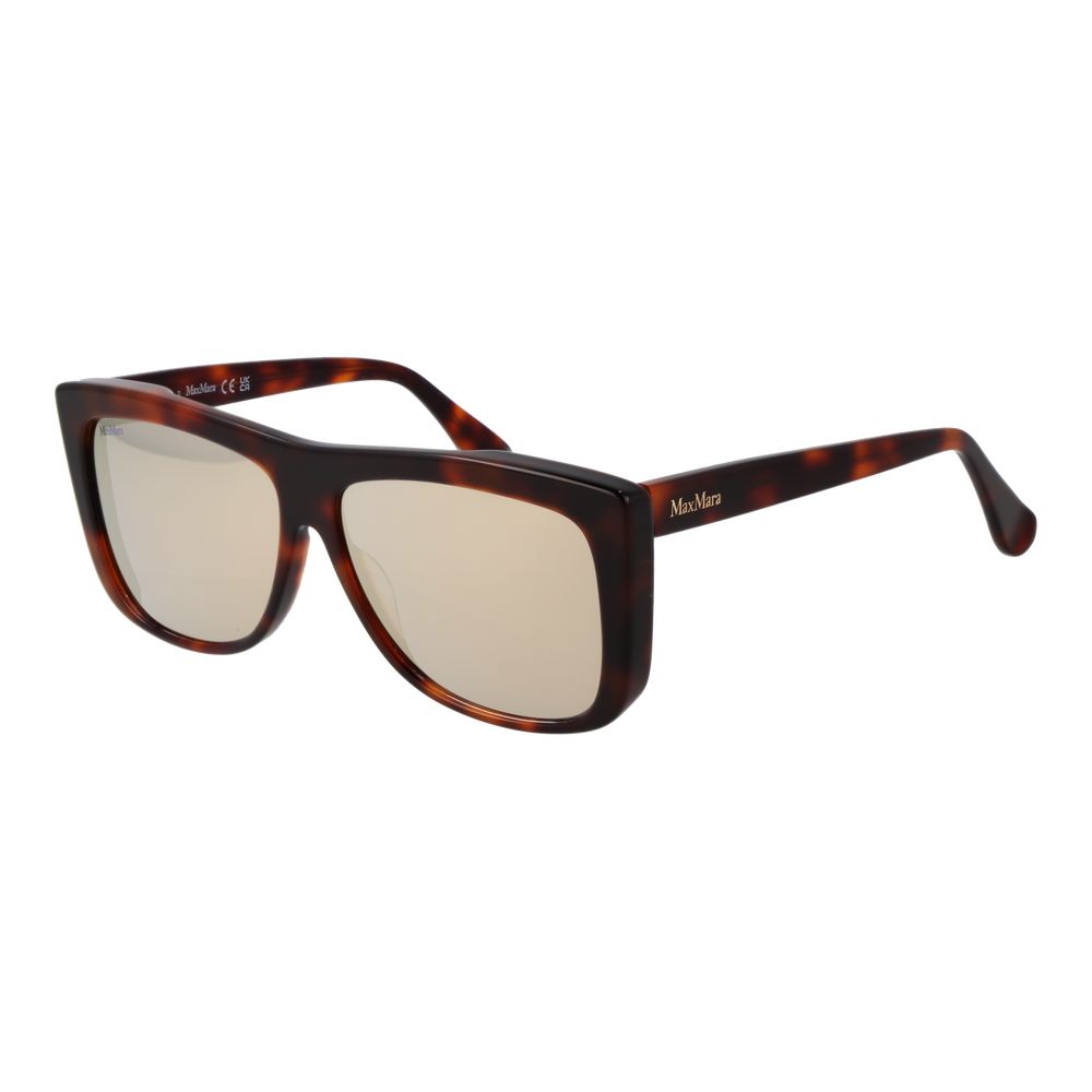 Max Mara Brown Acetate Sunglasses