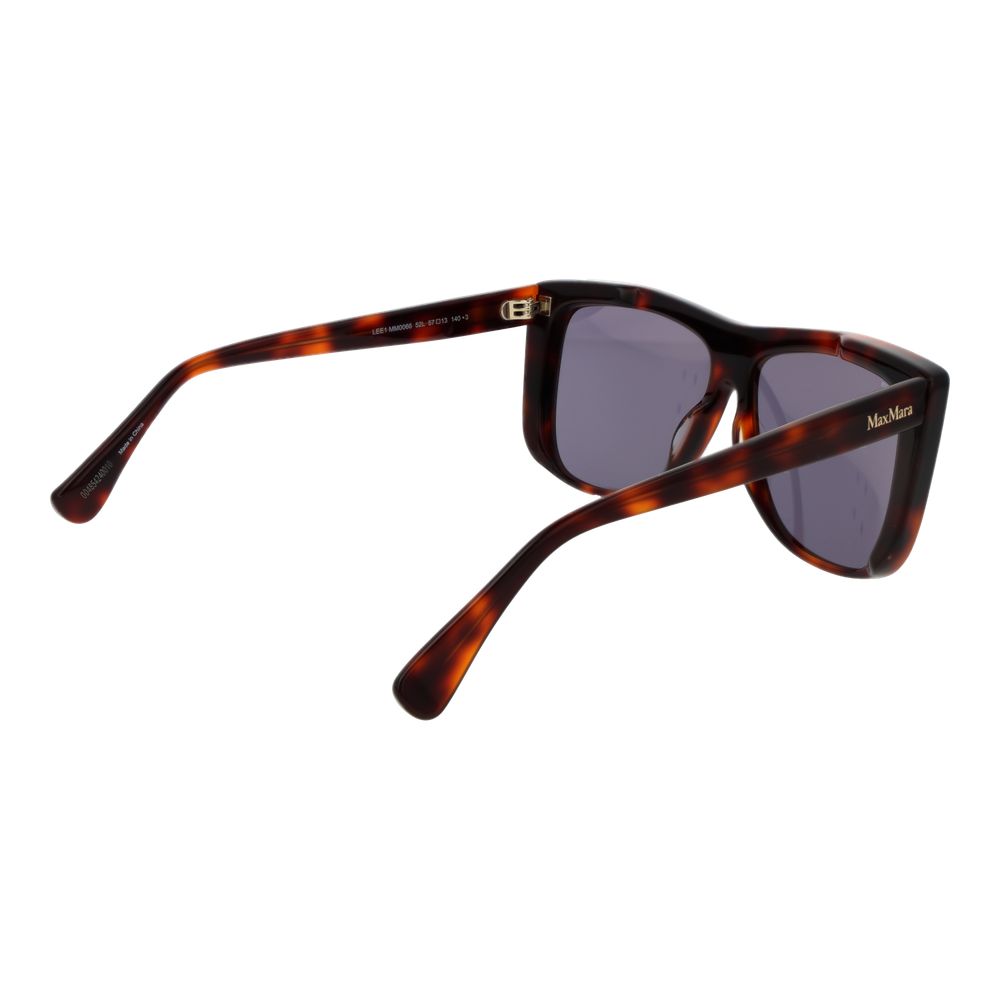 Max Mara Brown Acetate Sunglasses