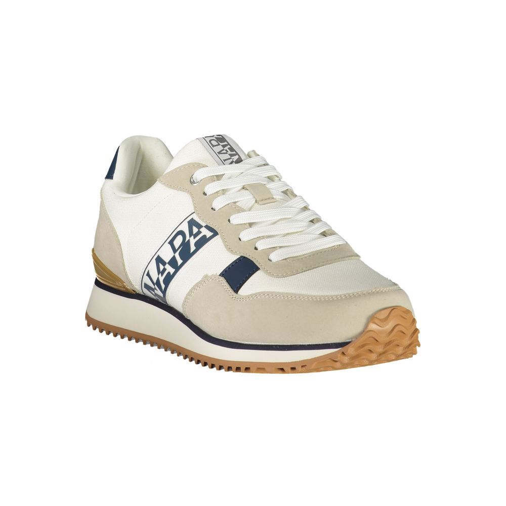 Napapijri White Polyester Men's Sneaker