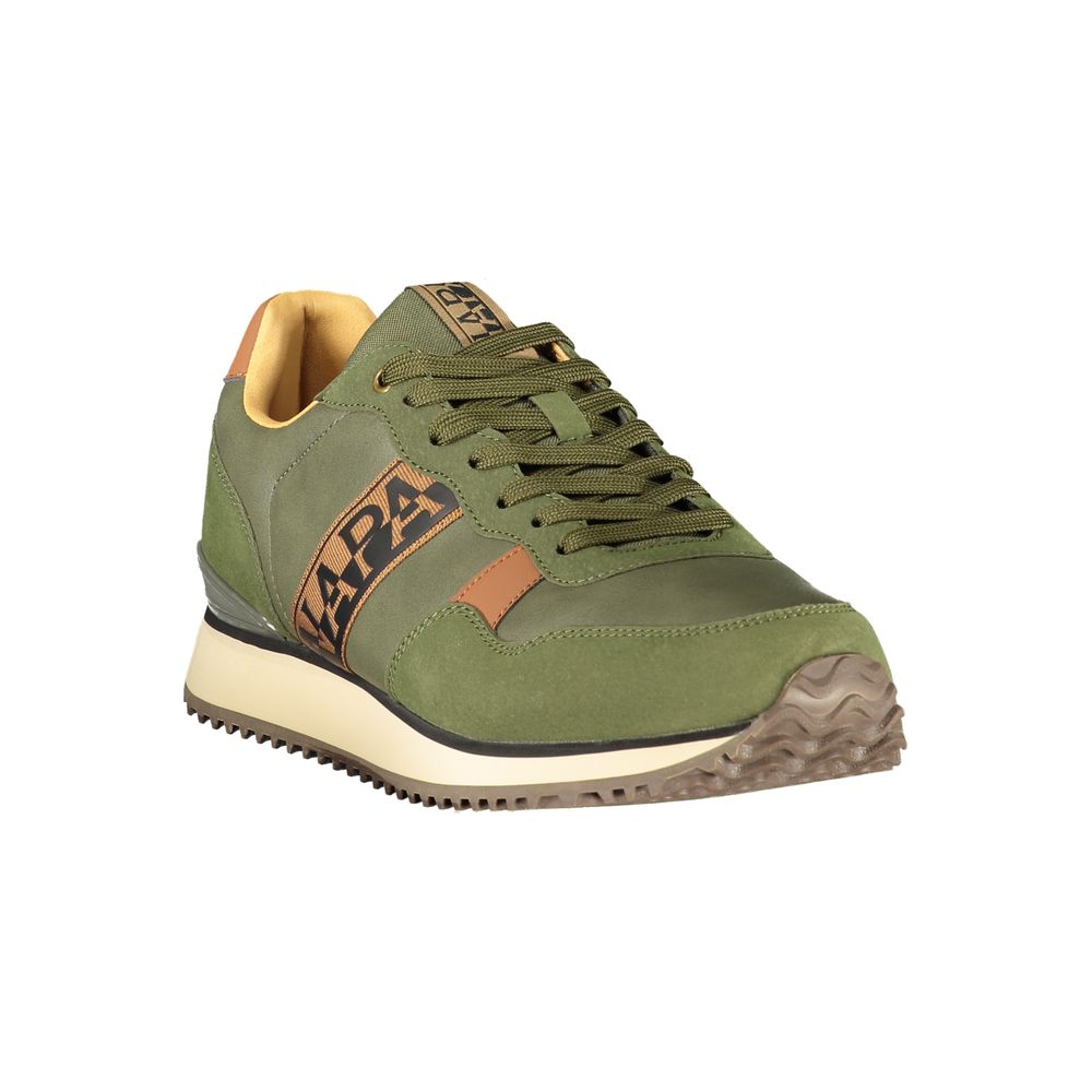Napapijri Verde Polyester Mens Sneaker