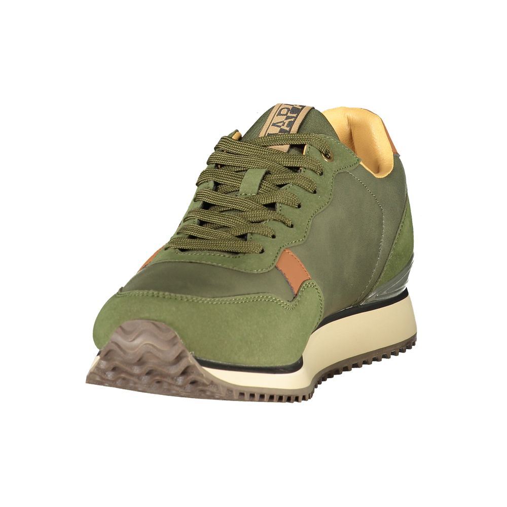 Napapijri Verde Polyester Mens Sneaker