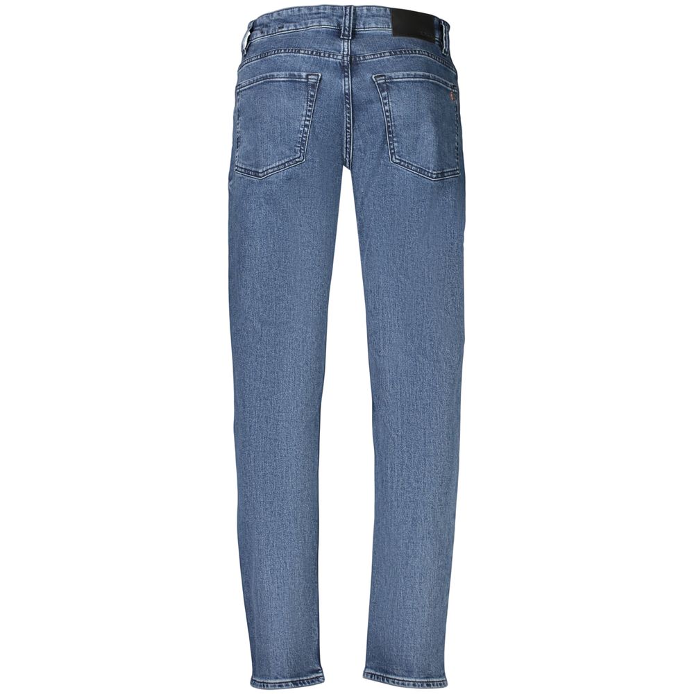 Hugo Boss Blue Cotton Men's Jeans