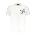 Napapijri White Cotton Mens T-Shirt