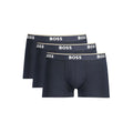 Hugo Boss Blu Cotton Men Boxer
