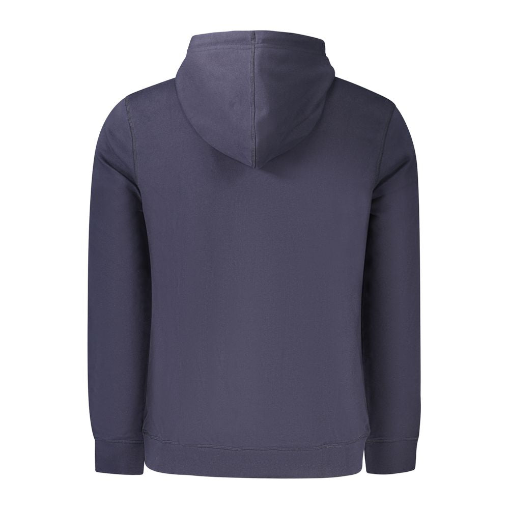 Hugo Boss Blue Cotton Men's Hoodie