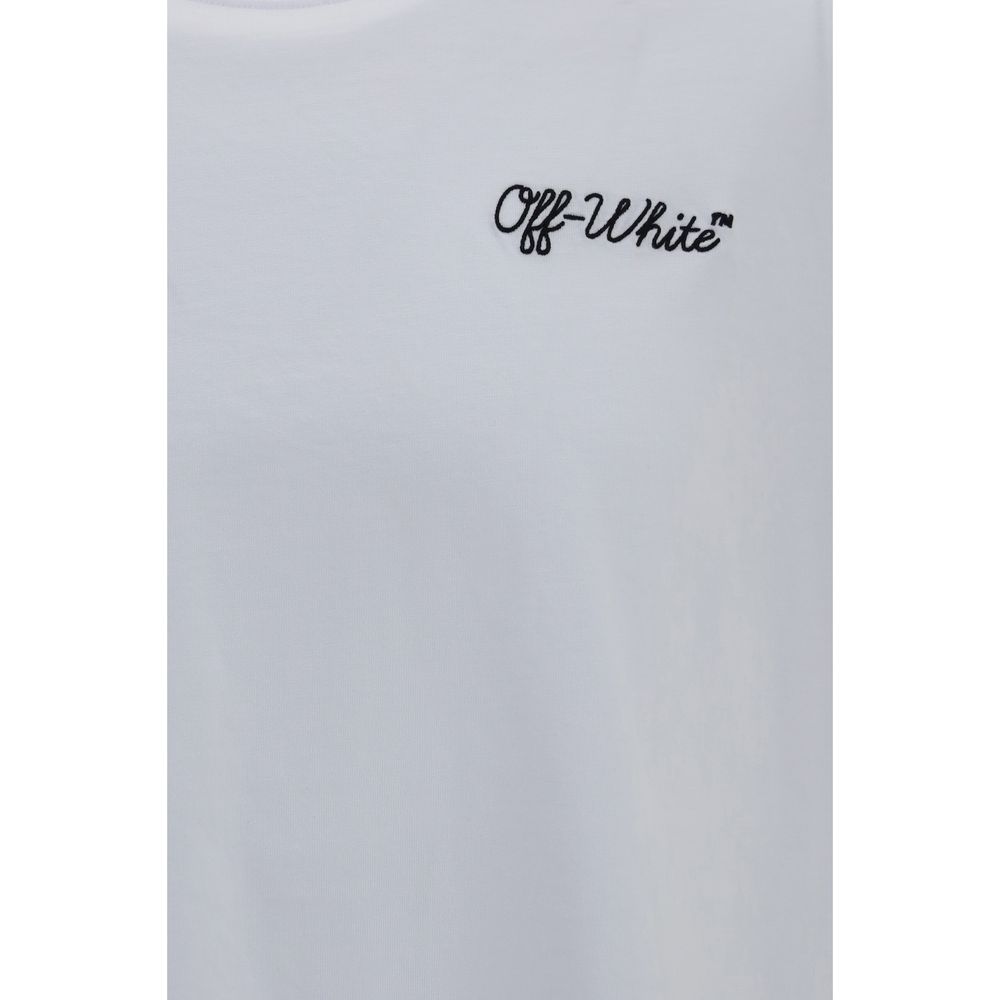 Off-White White Cotton T-Shirt