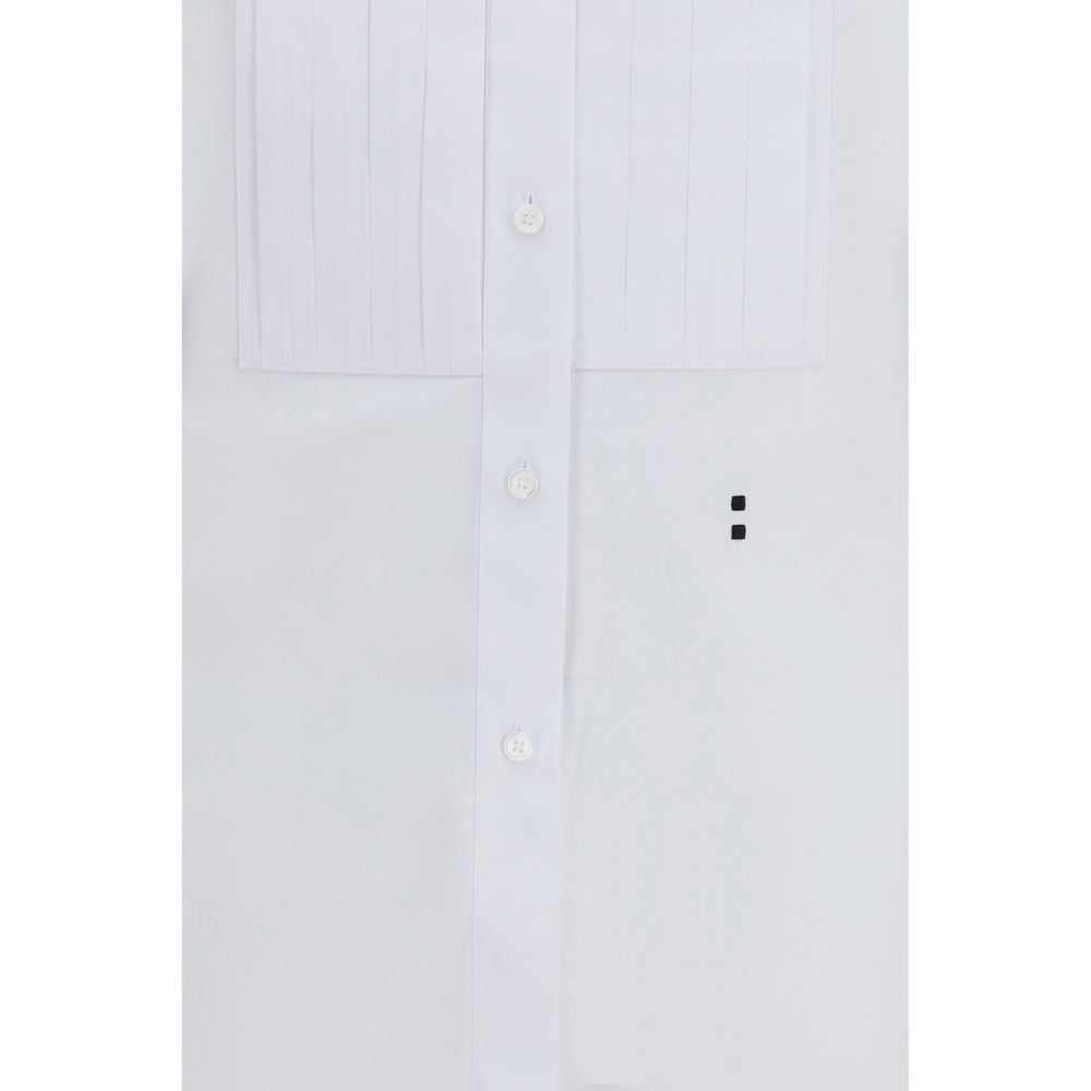Fendi White Cotton Dress Shirt
