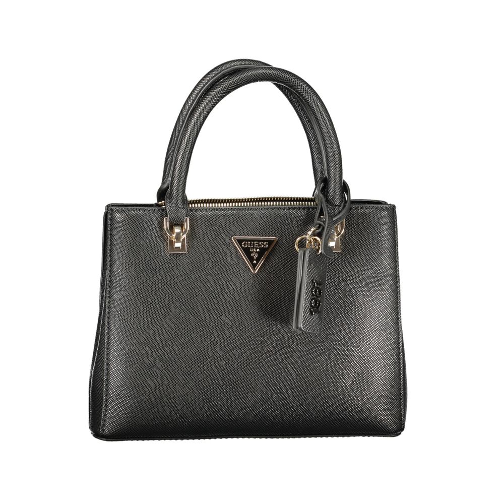 Guess Jeans Black Polyurethane Women's Handbag