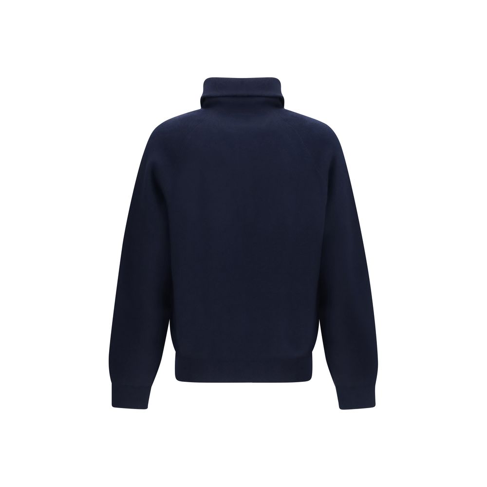 Prada Blue Wool Oves Aries Sweatshirt