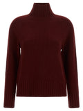 'S Max Mara Bordeaux Wool Cardigan