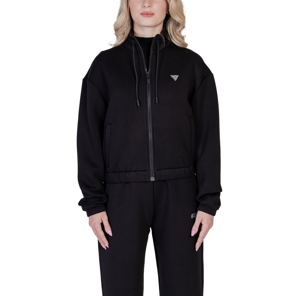 Guess Active Black Viscose Sweatshirt