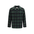 Ami Paris Bicolor Wool Oves Aries Full-Length Jacket
