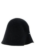 Jacquemus Black Merino Wool Hat