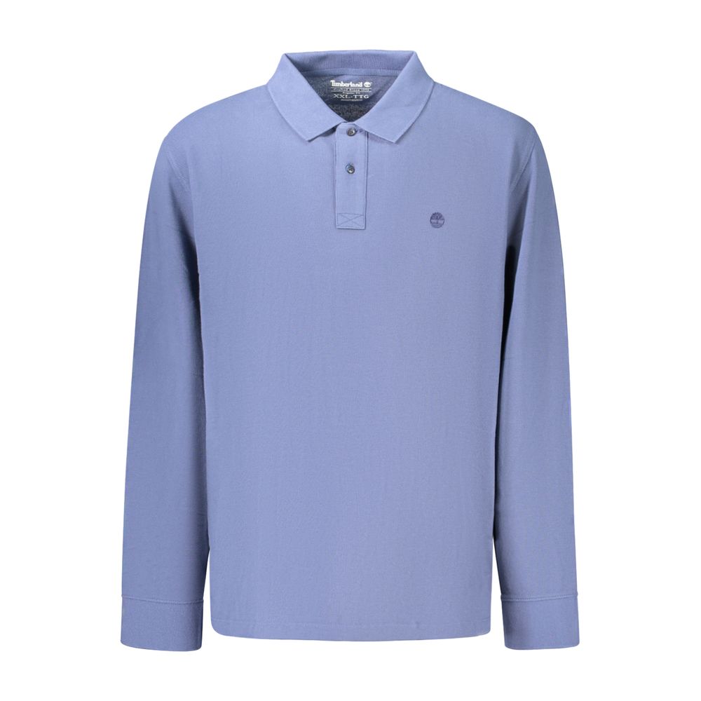 Timberland Blue Cotton Men's Polo Shirt